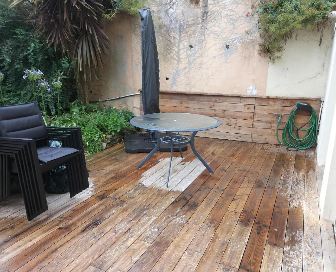 Appartement Au Centre Ville Avec Un Beau Jardin Prive Lannion Kültér fotó